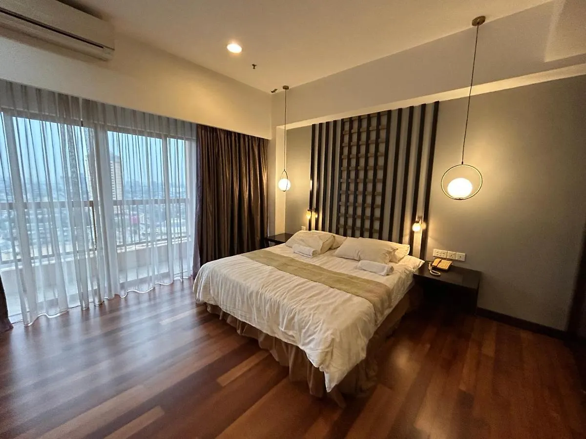 פטלין ג'איה Sunwaypyramidfamilysuite-2-4Px-Netflix-Balcony-Super Fast Internet דירה